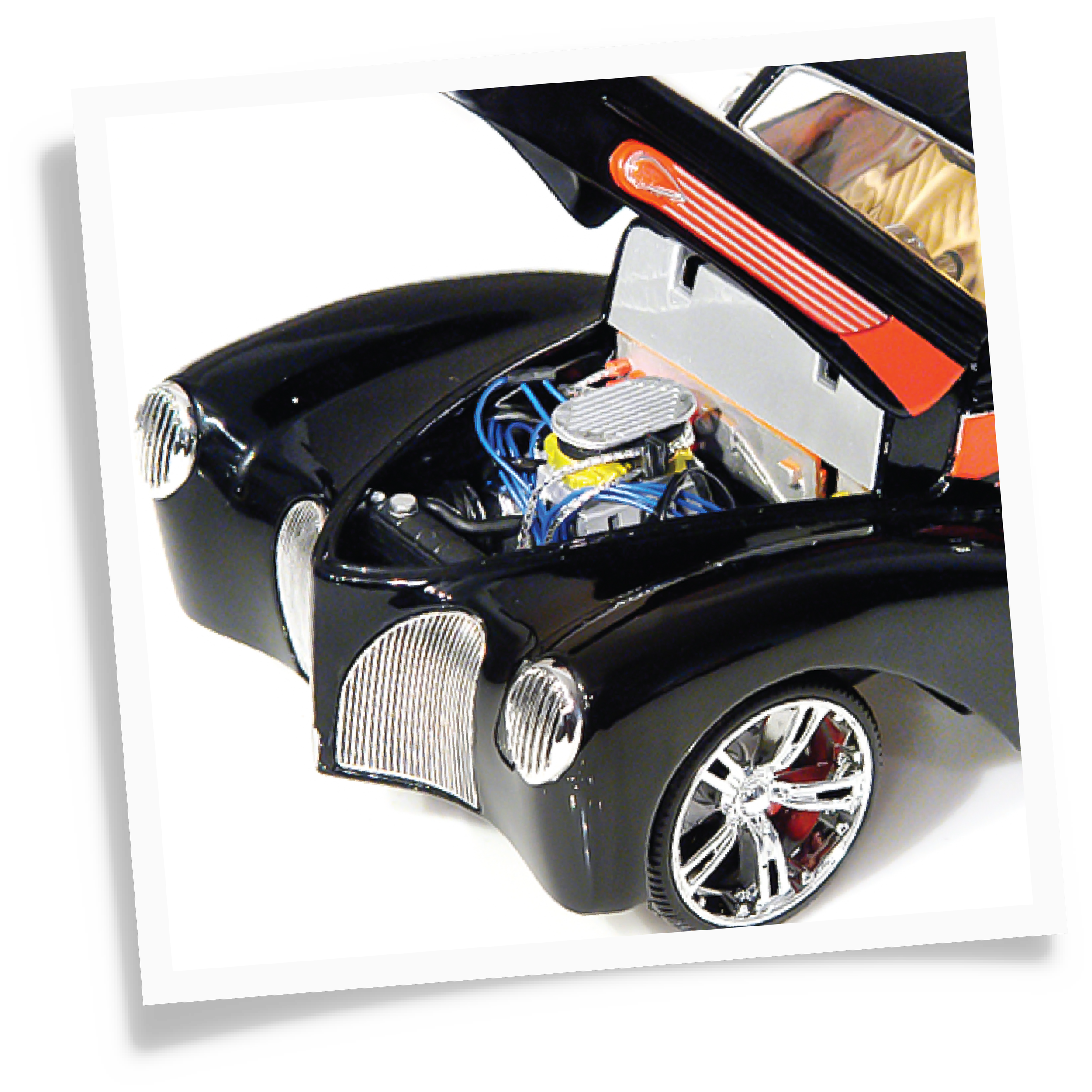 1:24 SCALE 1939 LINCOLN ZEPHYR STREET ROD — Crown Premiums